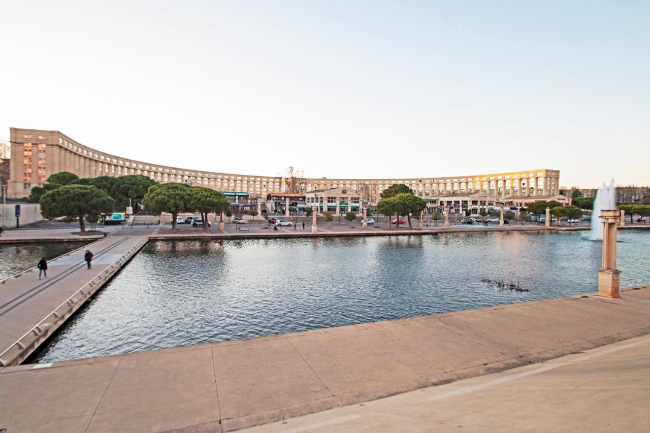 Appartement Cosy , Vue Imprenable, Parking Prive Montpellier Exteriör bild