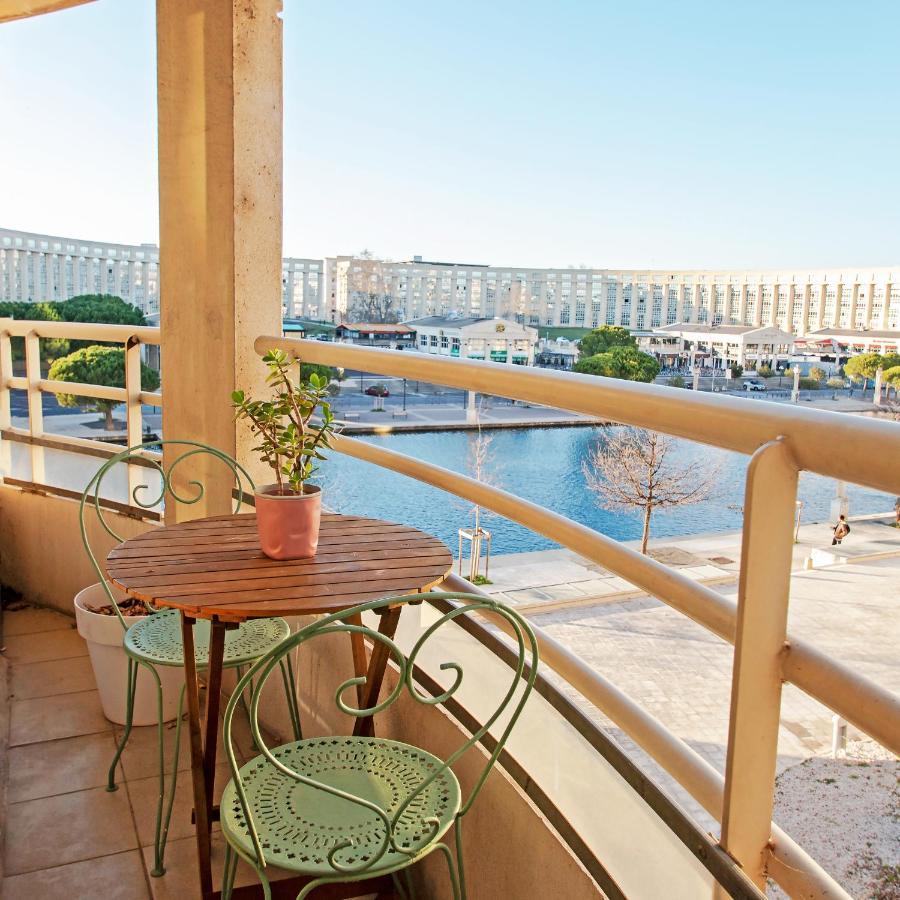 Appartement Cosy , Vue Imprenable, Parking Prive Montpellier Exteriör bild