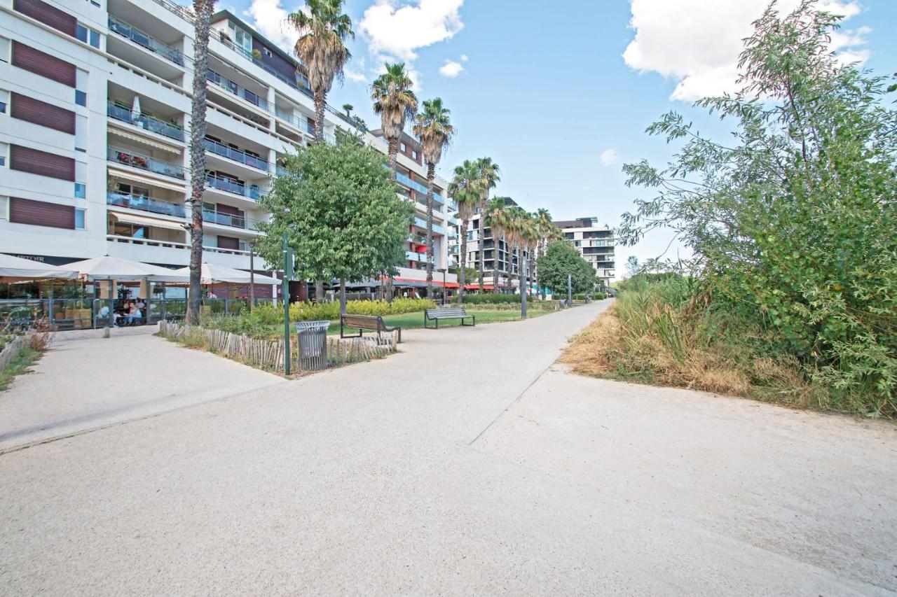 Appartement Cosy , Vue Imprenable, Parking Prive Montpellier Exteriör bild